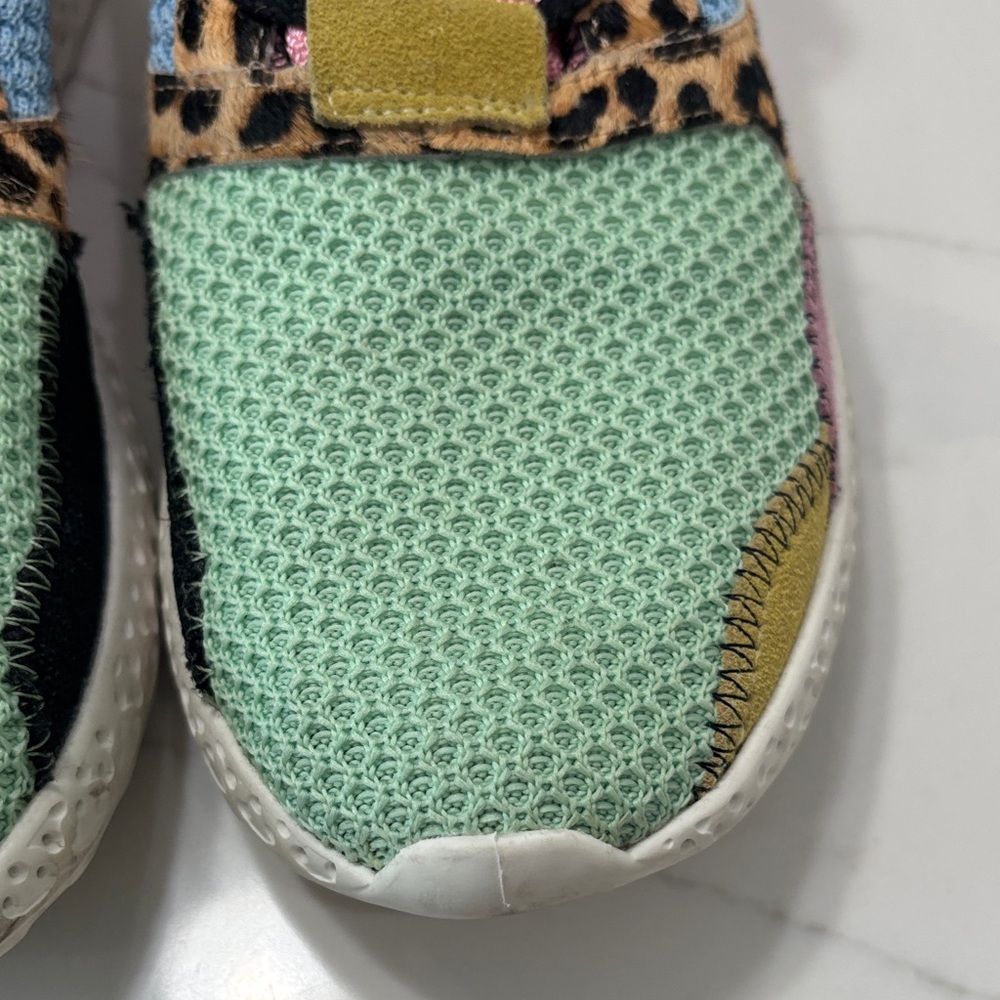 Steve Madden Multi-Color Leopard Mesh Sneaker - Picture 4 of 13
